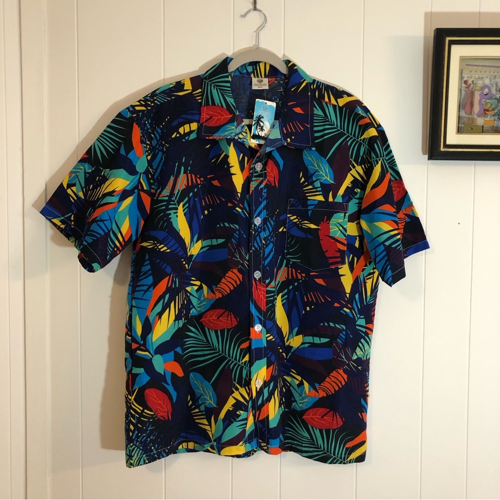 Tailor Pal Love NWT Multi-Color Hawaiian Shirt XXXL